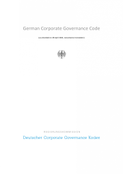 Кодекс корпоративного управления Германии (en) — «German Corporate Governance Code» — 2022