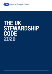 Кодекс надлежащего управления Великобритании (en) — «UK Stewardship Code» — 2020